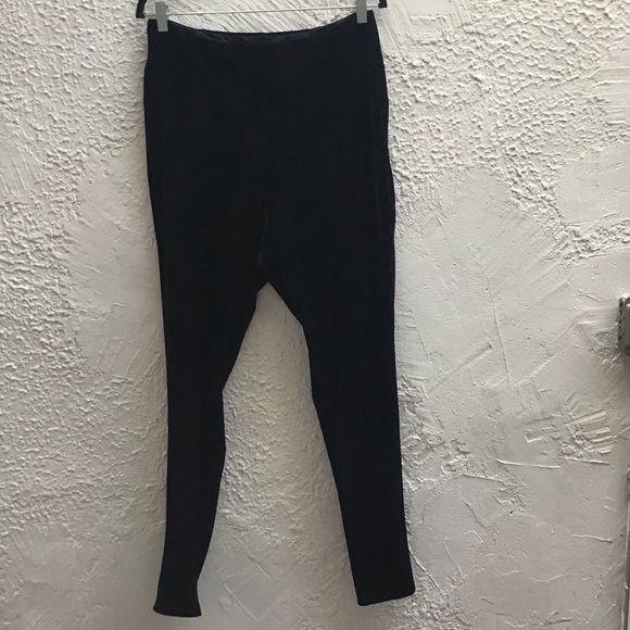 NWT COMMANDO Black Velvet Leggings - Picture 6 of 8